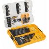 Sada bitov DeWALT DT70758 a vrtáků do dřeva 57 ks