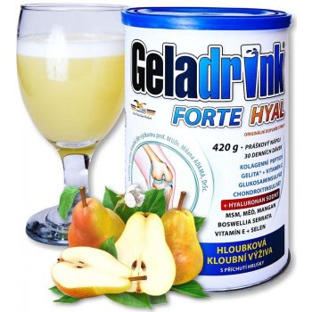 Geladrink Forte Hyal práškový nápoj hruška 420 g