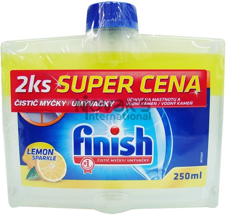 Finish čistič umývačky riadu s vôňou citrónu 2 x 250 ml od 4,49 € -  Heureka.sk