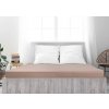 Textilomanie Jersey plachta z mako bavlny LUXORA 180x200 cm svetlohnedé