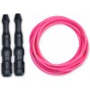 Ninja Rope - Švihadlo na kondícii, nastaviteľná dĺžka, vhodné ako parťák do fitka. Vyber farbu rukovätí:: Čierne, Vyber priemer lanka:: 5 mm – ťažšie a silovejšie (odporúčané pre mužov), Farba lanka: