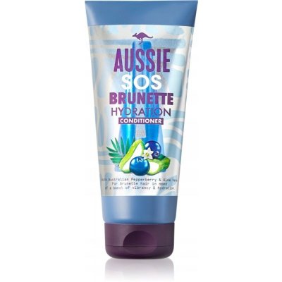 Aussie SOS Brunette Hair Vegánsky hydratačný kondicionér pre tmavé vlasy, 200 ml