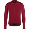 Rapha Men's Pro Team Long Sleeve Lightweight Jersey burgundy port