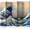 Paraván - The Great Wave off Kanagawa II [Room Dividers] Veľkosť: 225x172, Verzia: Akustický