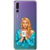 Odolné silikónové puzdro iSaprio - Coffe Now - Redhead - Huawei P20 Pro