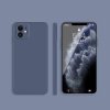 AppleKing silikónový ochranný kryt s rovnými hranami pre iPhone 11 - modrosivý - možnosť vrátiť tovar ZADARMO do 30tich dní