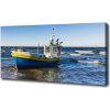 Foto obraz na plátne Loď na mori 100x50 cm