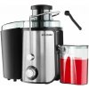 tectake 405527 odšťavovač frufi, 2 rýchlostné stupne, nerezová oceľ, 600w - strieborná