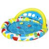 Bestway Bazénik Bestway® 52378, Splash & Learn, detský, nafukovací, s vkladaním tvarov,1,20x1,17x0,46 m