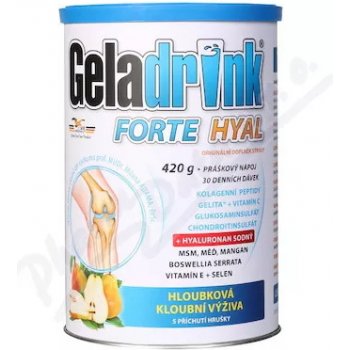 Geladrink Forte Hyal práškový nápoj hruška 420 g