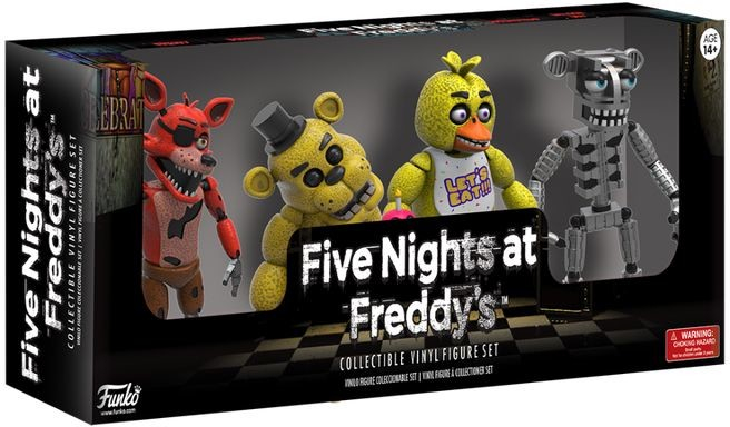 Funko Five Nights at Freddy's Vinyl Set k Foxy, Golden Freddy, Chica a  Endoskeleton Freddy 9,5 cm od 31,24 € - Heureka.sk