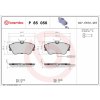 Sada brzdových platničiek kotúčovej brzdy BREMBO P 85 050