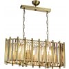 Asir Luster na reťazi CRYSTALLINE 6xE14/40W/230V mosadz AS2481 + záruka 3 roky zadarmo + záruka 3 roky zadarmo