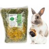 SENO S KVETOM NECHTÍKA BYLINKY PRE KRÁLIKA HLODAVCE POCHÚŤKA XXL 1000G
