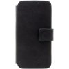 Fixed ProFit kožené puzdro typu kniha pre Apple iPhone 16e, čierne FIXPFIT2-1404-BK