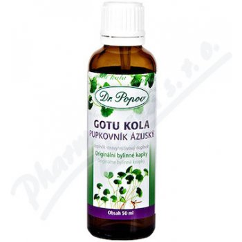 Dr.Popov Kapky bylinné Gotu kola 50 ml