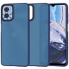 Techsuit HaloFrost Series puzdro na Motorola Moto E22 / Moto E22i – tmavomodré