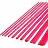 Teplom zmrštiteľná bužírka 5,0 mm-1 m červená Cabletech