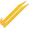 PRO-FORCE kolík stanový PLASTOVÝ 21,5 cm 6 ks ŽLTÝ
