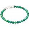 Pánsky náramok Fred Bennett Zelený Nefrit B5426G