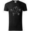 Kameň nožnice papier Spock - Tričko z organickej bavlny - 2XL ( Čierna )