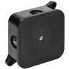 Nástenná rozvodná krabica ECO IP44 400V 4 gumové vývodky 85x85x35mm čierna
