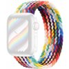 AppleKing nylonový remienok s vrkočovým vzorom pre Apple Watch Ultra 49mm / 46mm / 45mm / 44mm / 42mm - XS - dúhový - možnosť vrátiť tovar ZADARMO do 30tich dní
