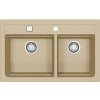 Granitový drez ALVEUS Atrox 50 Beige 55 790x500 mm 1132000