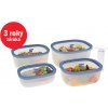set vákuových dóz Fresko 5-dielny 177112, modrá STA 177112