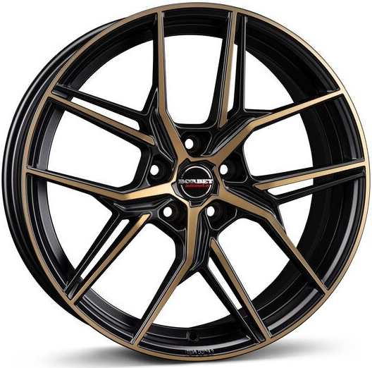 Borbet QX 8x19 5x112 ET44 black bronz matt