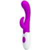 Vibrátor bodu G Pretty Love fialový 20 cm silikón