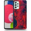 Picasee silikónový prehľadný obal pre Samsung Galaxy A73 5G - Organic red