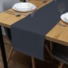 Biante Dekoračný behúň na stôl Rongo RG-066 Tmavo sivý 20x120 cm