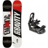 Gravity Empatic snowboard + Raven S230 Black viazanie - 154 cm + vázání S/M (EU 37-42)