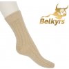 Ponožky 100% kašmír béžové 43-45