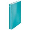 Zakladač 2-krúžkový Leitz WOW laminovaný povrch 4cm ľadovo modrý