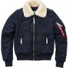 Alpha Industries Dámska Zimná bunda Injector III Wmn Modrá XS