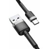 Baseus CATKLF-BG1 USB-C 3A, 1m, šedý, černý