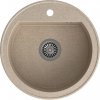 Steiner Cuba 210 Sink Stehingran Granite Beige 1 komora b/o (fi.51x18) s drenáží
