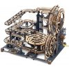 RoboTime Drevené 3D mechanické puzzle Guľôčkové dráhy Mesto prekážok 294 ks