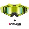 LS2 okuliare AURA PRO mirror black/yellow