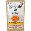Schesir Cat Soup Divoký ružový losos s mrkvou 85 g