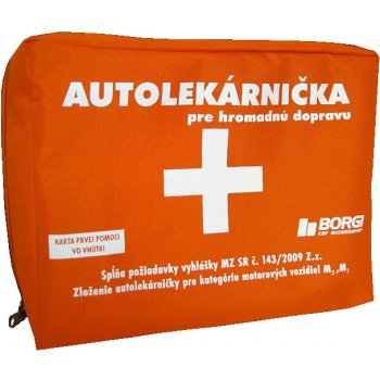 Autolekárnička Panacea, textilná, 143/2009