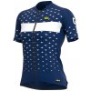 ALÉ Cycling Clothing ALÉ Graphics PRR Stars W, Navy blue/ White Veľkosť: XL Dámsky cyklistický dres s krátkym rukávom