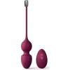 Dorcel Love Balls Vibrating Kegel Balls with Remote Control Plum