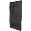 Merco Wall Grow Bag 18 textilné kvetináče na stenu čierna