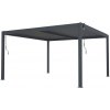 G21 Bioklimatická pergola Austin 4 x 4 m, antracitová hliníková