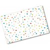 Doska na krájanie zo skla Farebné bodky 80x52 cm