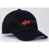 ALPHA INDUSTRIES Šiltovka Alpha Cap - black / red (126912/94)