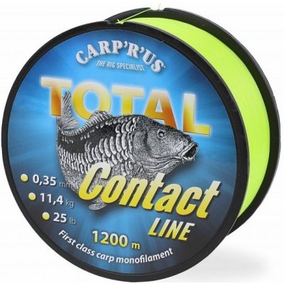 Carp´R´Us Total Contact Line Yellow 1200m 0,35mm 11,45kg